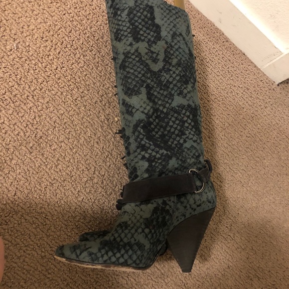 Isabella Marant animal print classic boot - Picture 6 of 6